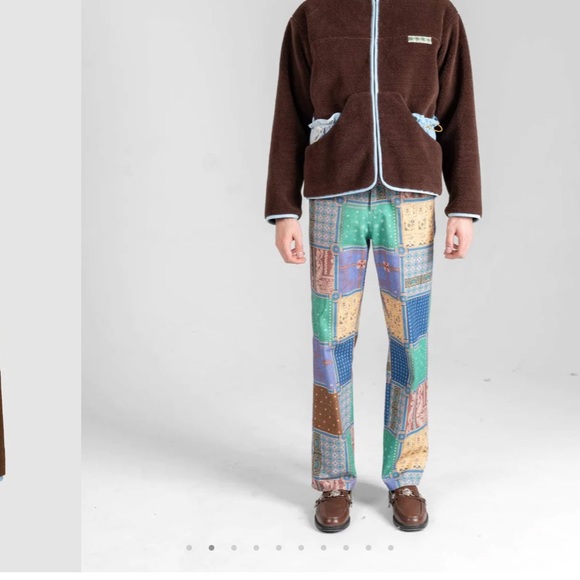 SUNDAE SCHOOL - BOJAGI POCKET FLEECE ZIP-UP - MEDIUM - Picture 5 of 5